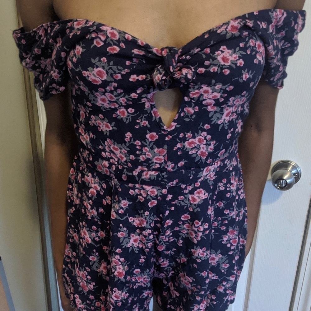 Small Floral Romper